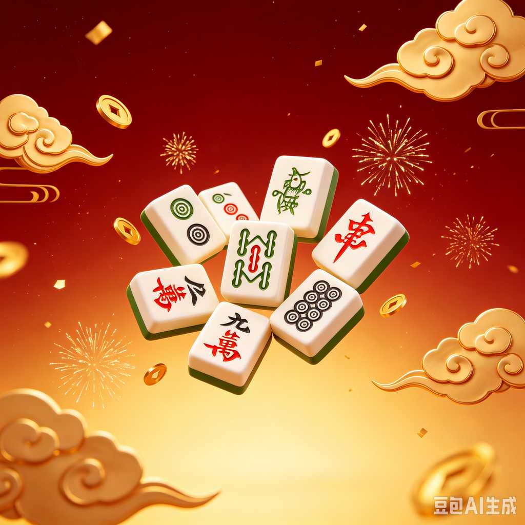 transparent mini mahjong set