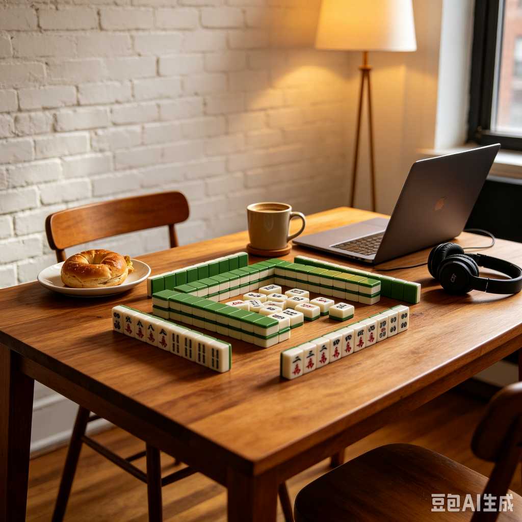 weekend family mahjong game