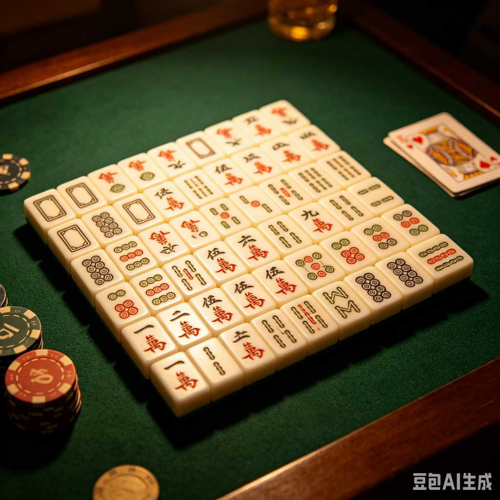 art carving mahjong set