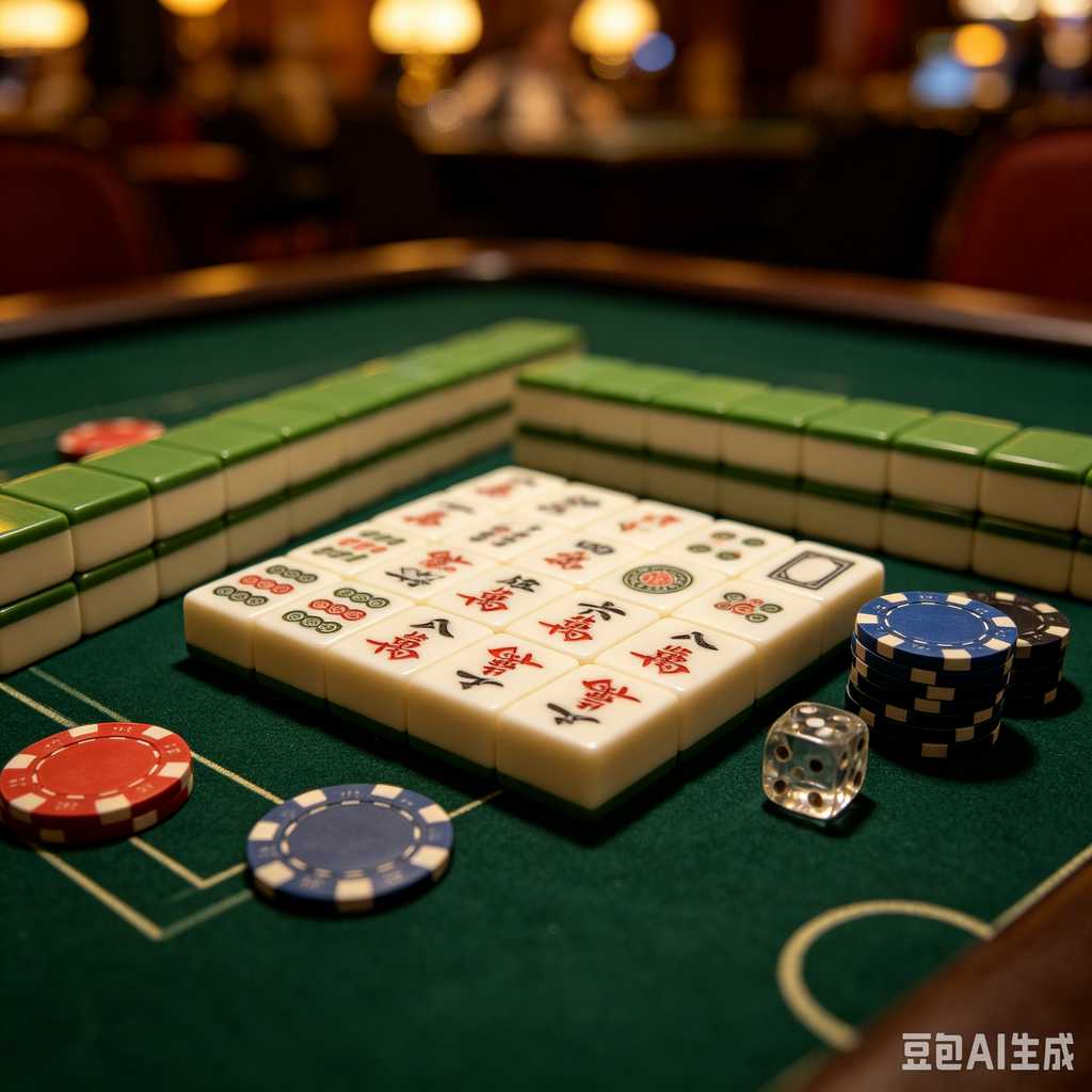 camping mahjong game set