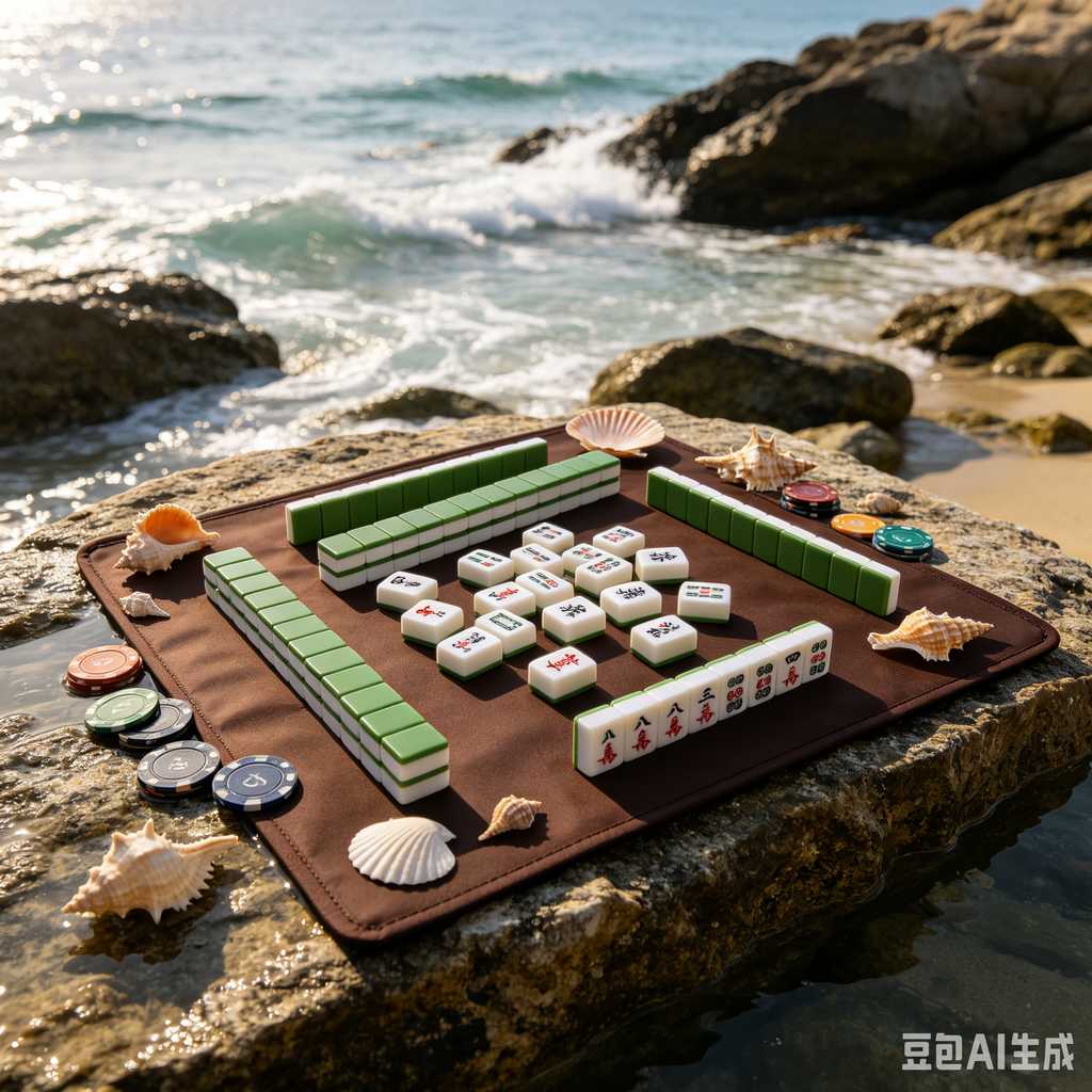 minimalist mahjong tiles